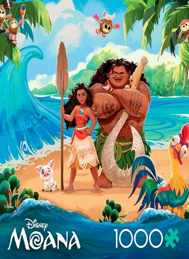 Ceaco - Disney - Thomas Kinkade - Moana and Maui - 1000 Piece Jigsaw Puzzle for Adults - Challenging Puzzle Perfect for Game Nights - Finished Size is 26.5 x 19 - Image 3